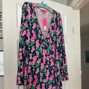 Lilly Pulitzer Mirelle wrap romper